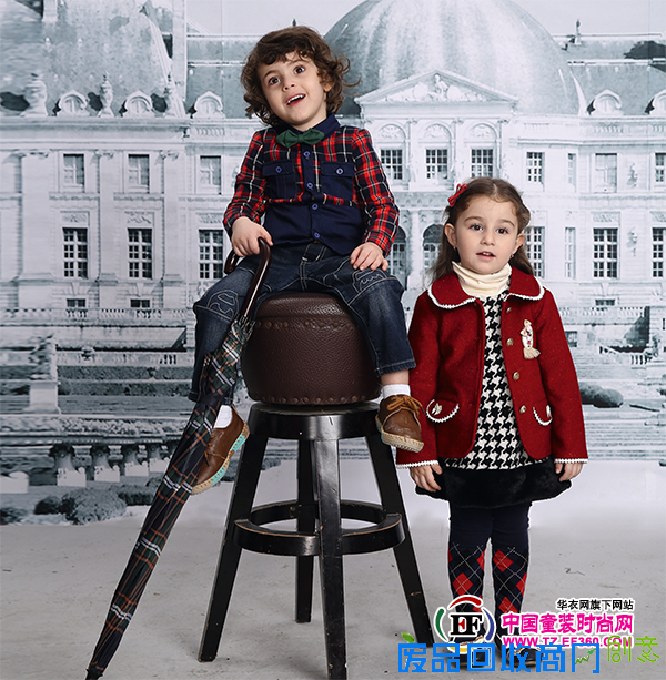 杰米兰帝童装不一样的红 只为同一样的欢庆