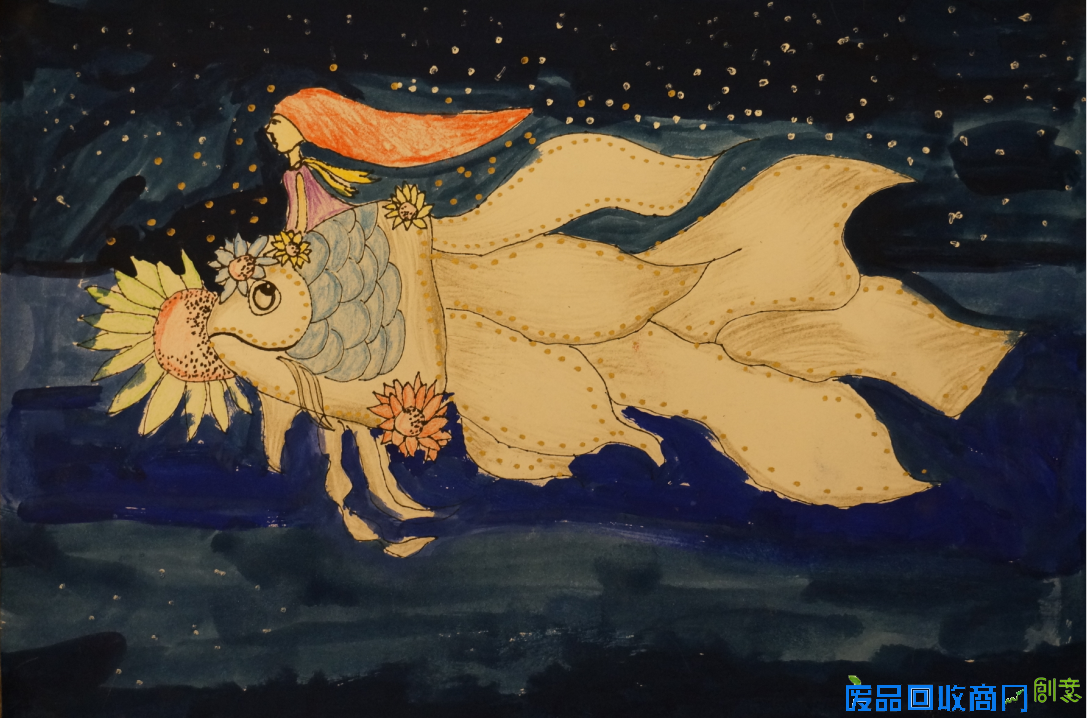 小艺术家的绘鱼世界 30强涂鸦作品新鲜出炉(组图)