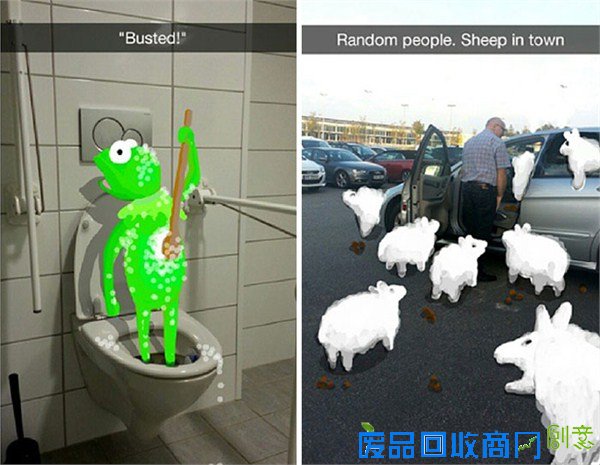 画家为路人涂鸦