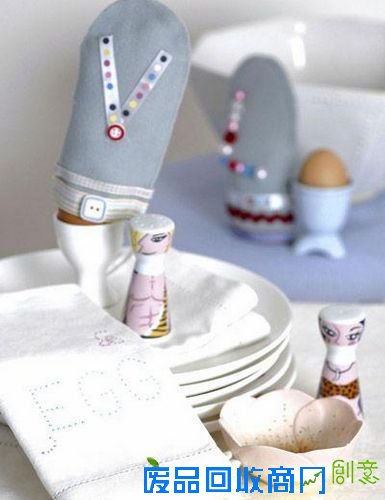 鸡蛋巧装扮diy为装饰品