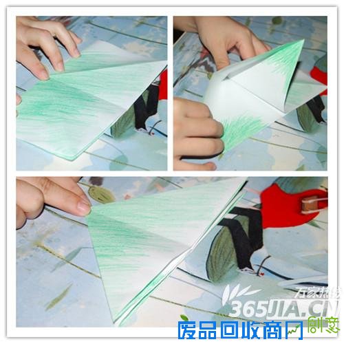 合肥最美百合花折纸过程