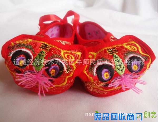 新生儿软底婴儿绣花虎头鞋便宜价格 质量好吗