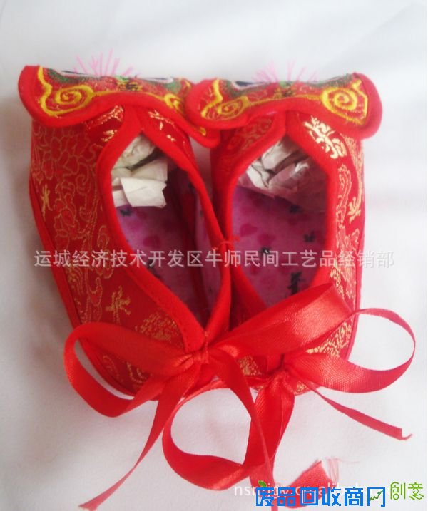 新生儿软底婴儿绣花虎头鞋便宜价格 质量好吗