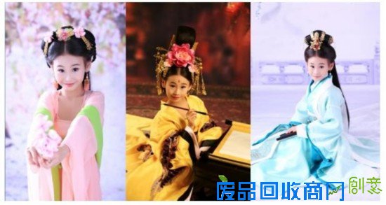 何羿霏唯美古装写真曝光亭亭玉立宛若画中人