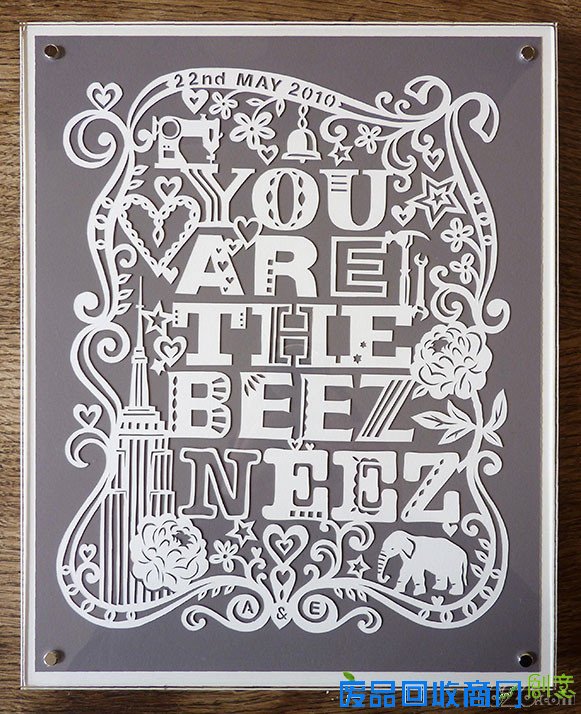 创意图案剪纸艺术