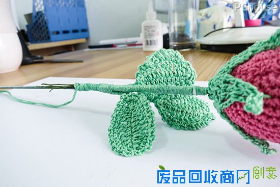 手工玫瑰DIY 送一束鲜花给最美的她