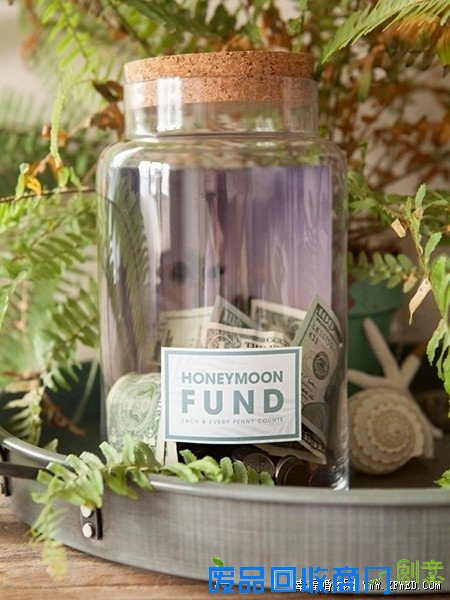 婚礼上筹集你的蜜月基金吧