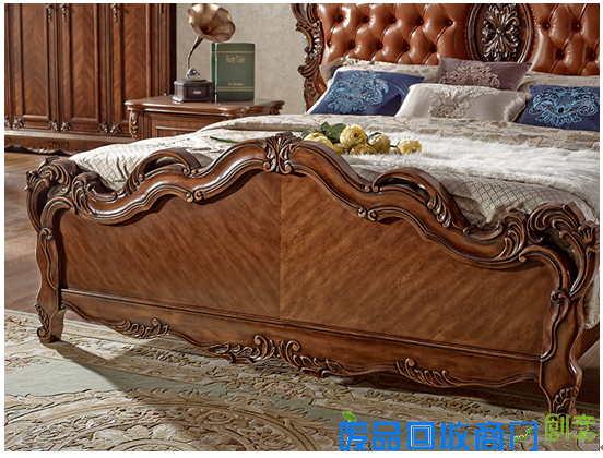 古典风大气派 美乐乐美式雕花真皮床赏析
