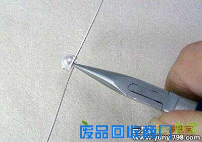 铁丝手工制作戒指教程3
