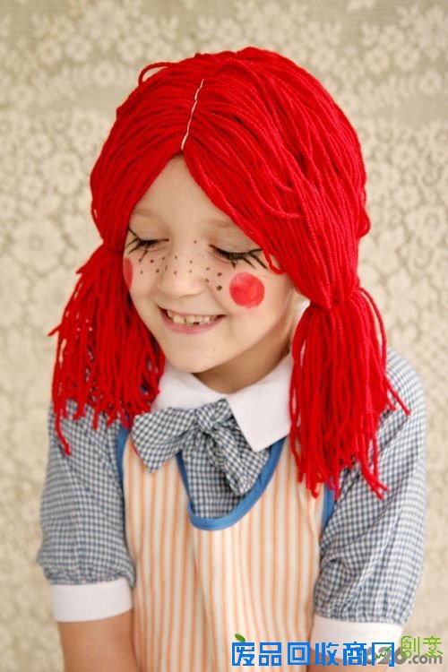 DIY万圣节服饰 布娃娃之母女装(组图)