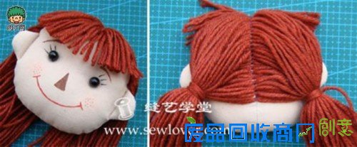 阿布诗：萌哒哒的手工布娃娃制作教程详细步骤图解