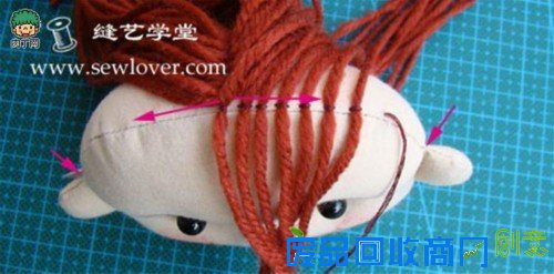 阿布诗：萌哒哒的手工布娃娃制作教程详细步骤图解