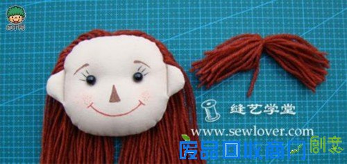 阿布诗：萌哒哒的手工布娃娃制作教程详细步骤图解