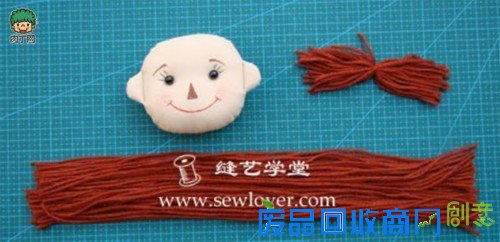 阿布诗：萌哒哒的手工布娃娃制作教程详细步骤图解
