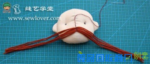 阿布诗：萌哒哒的手工布娃娃制作教程详细步骤图解