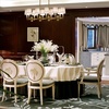 古朴造型的餐厅家具