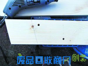 自制打造简易鞋架