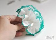 纸巾创意纸花的手工DIY制作教程