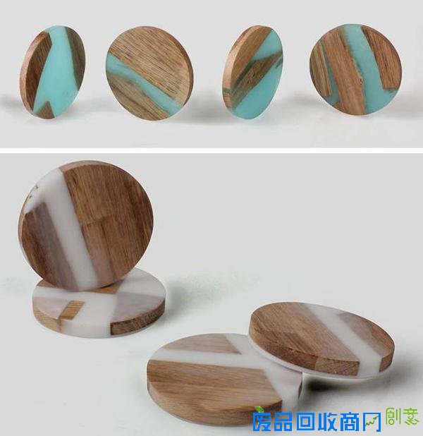 用边角料和树脂DIY超酷凳子