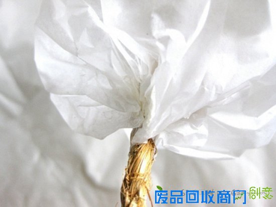 手工烛台制作 白色花朵蜡烛杯diy教程