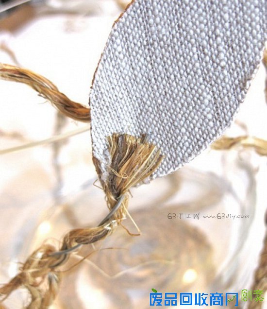 手工烛台制作 白色花朵蜡烛杯diy教程