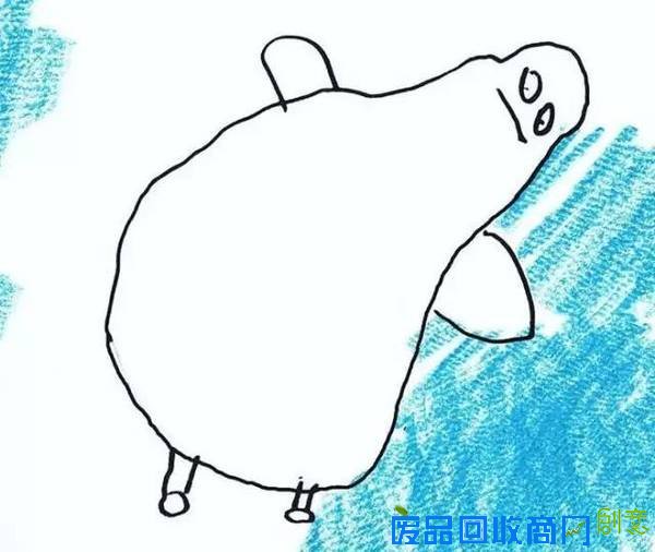 老爹把6岁儿子的涂鸦P进现实，画风炸裂到不忍直笑！