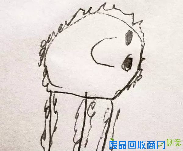 老爹把6岁儿子的涂鸦P进现实，画风炸裂到不忍直笑！