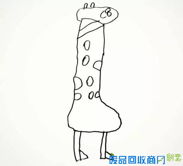 老爹把6岁儿子的涂鸦P进现实，画风炸裂到不忍直笑！