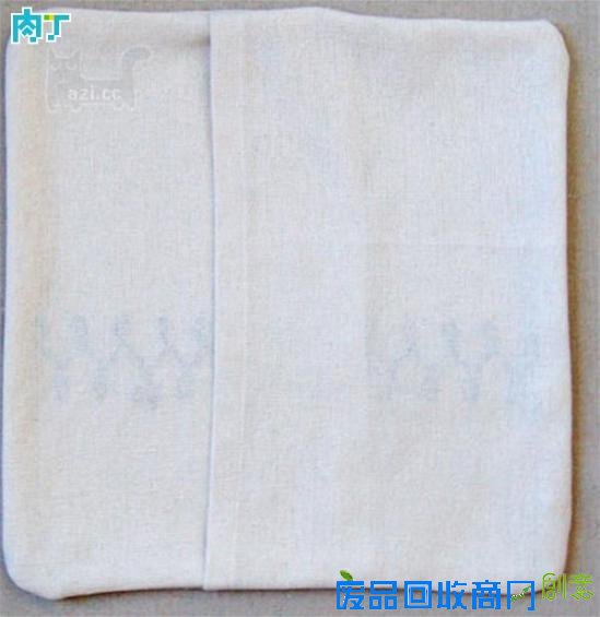 教你制作简单实用的手工DIY刺绣线条靠垫的详细步骤