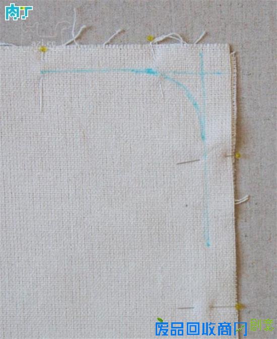 教你制作简单实用的手工DIY刺绣线条靠垫的详细步骤