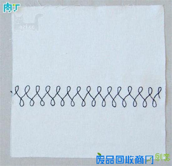 教你制作简单实用的手工DIY刺绣线条靠垫的详细步骤