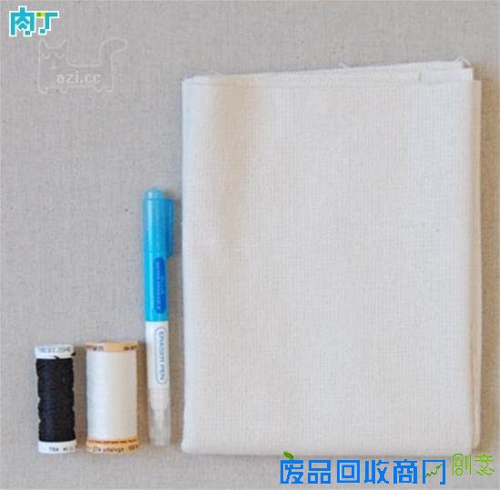 教你制作简单实用的手工DIY刺绣线条靠垫的详细步骤