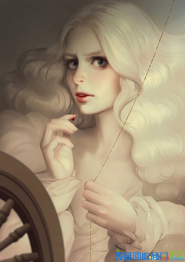 视觉盛宴创意非凡！CG女画家打造游戏唯美人设图