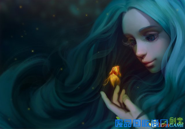 视觉盛宴创意非凡！CG女画家打造游戏唯美人设图