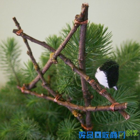 自制环保圣诞挂件diy 利用旧物制作漂亮的手工圣诞饰品