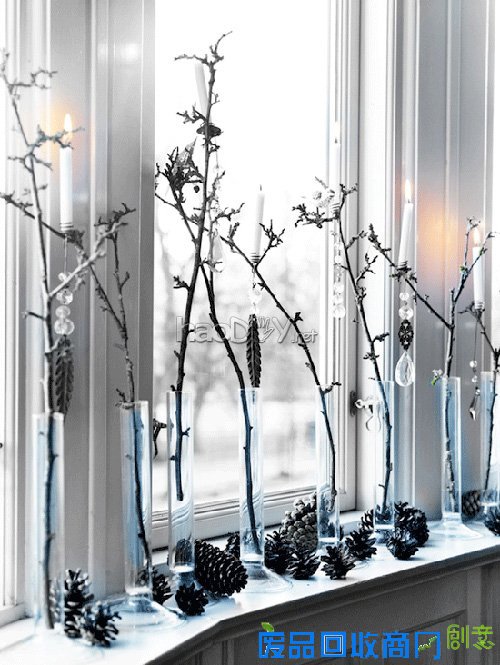 自制环保圣诞挂件diy 利用旧物制作漂亮的手工圣诞饰品