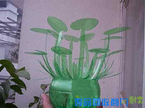 可乐瓶制作花篮