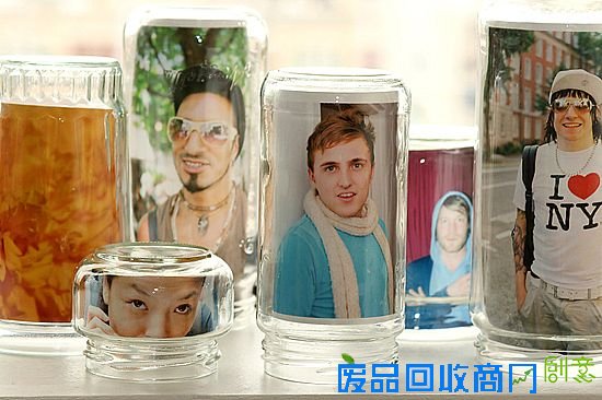 玻璃瓶diy简易相框 玻璃瓶diy简易相框
