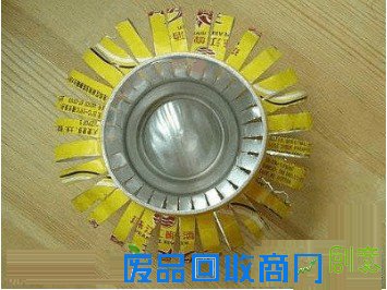 手工小制作：易拉罐做创意灯笼!