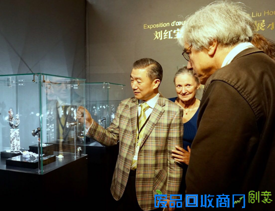 刘红宝珠宝工艺品亮相欧洲 将在上海举办个人作品展会
