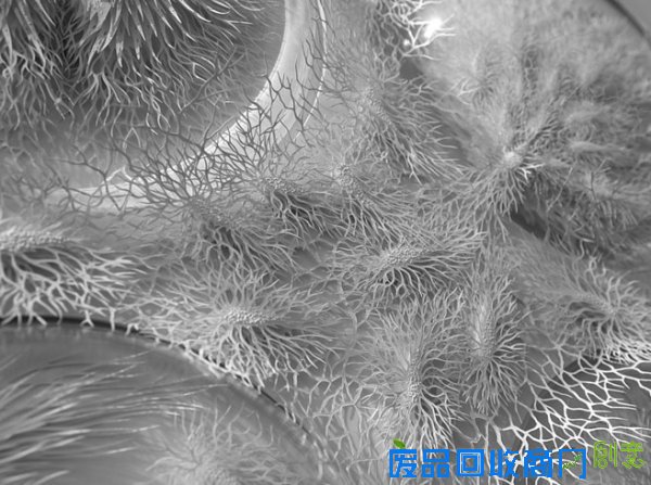 艺术家用折纸表现复杂而抽象的微观世界 艺术家用折纸表现复杂而抽象的微观世界