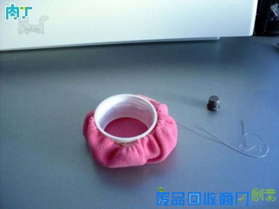 教你制作漂亮时尚的手工DIY粉色帽子针插的详细步骤