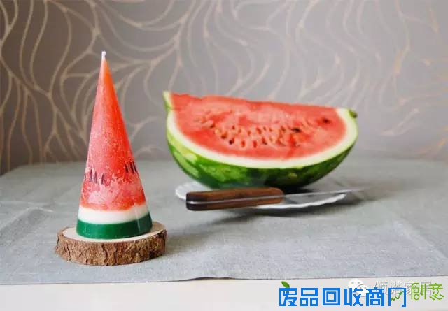 这些可爱的水果蜡烛，真的能以假乱真啊！