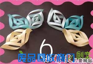 儿童手工制作：动手做漂亮的纸花