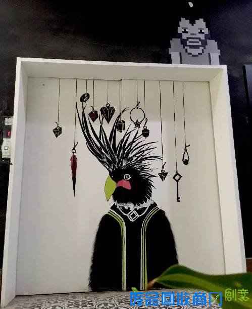 广州城央惊现一个美呆了的涂鸦天地