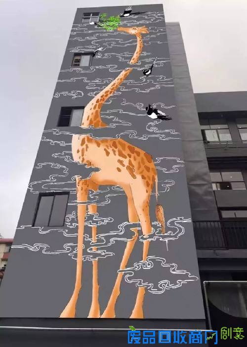 广州城央惊现一个美呆了的涂鸦天地