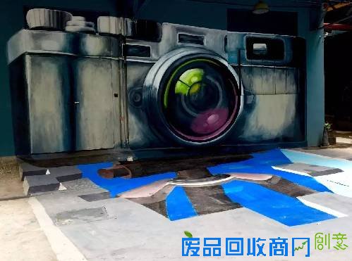 广州城央惊现一个美呆了的涂鸦天地