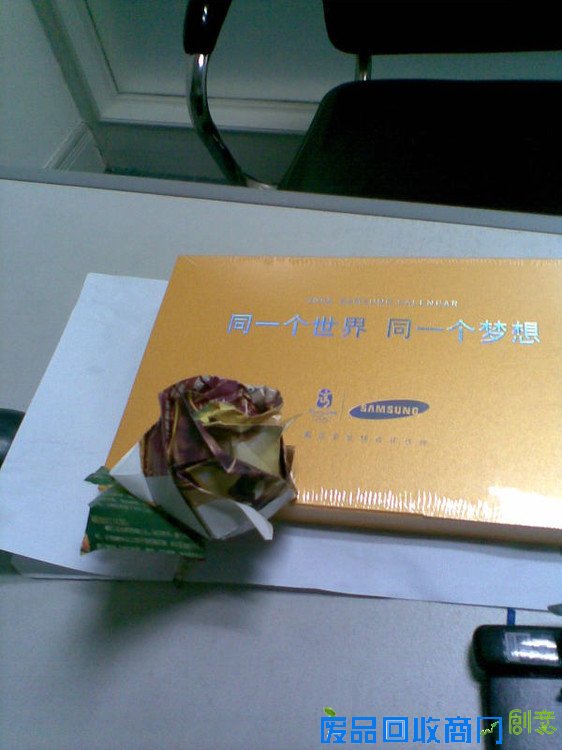 50种纸玫瑰折法之餐巾纸玫瑰花