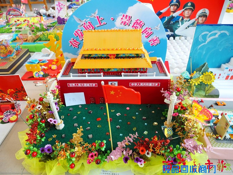 访梧州宝石娃娃手工作品制作者及指导老师(组图)