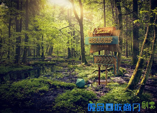 C4D+PS图片合成教程 by 站酷海洛创意